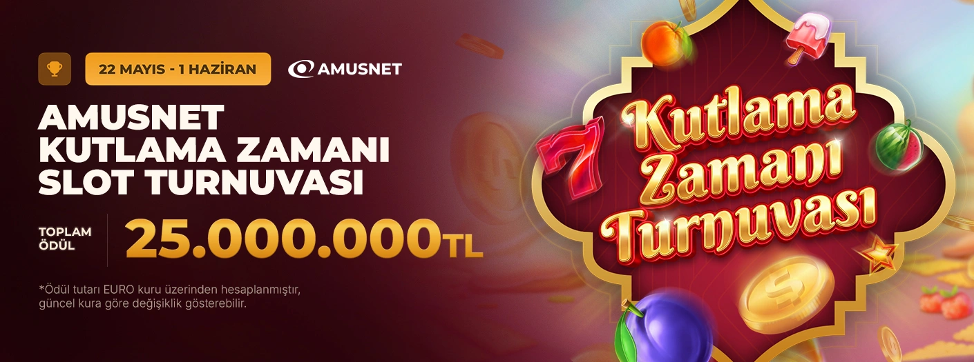 Amusnet Kutlama Zamanı